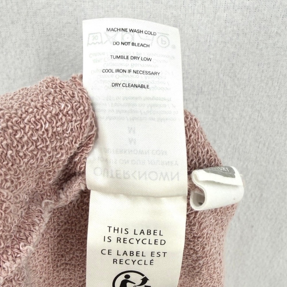 OUTERKNOWN Organic Cotton Jogger Sweatpant Medium Pink Drawstring Athleisure - Picture 14 of 14